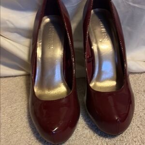 Forever 21 Elegant Burgundy Women's Heels